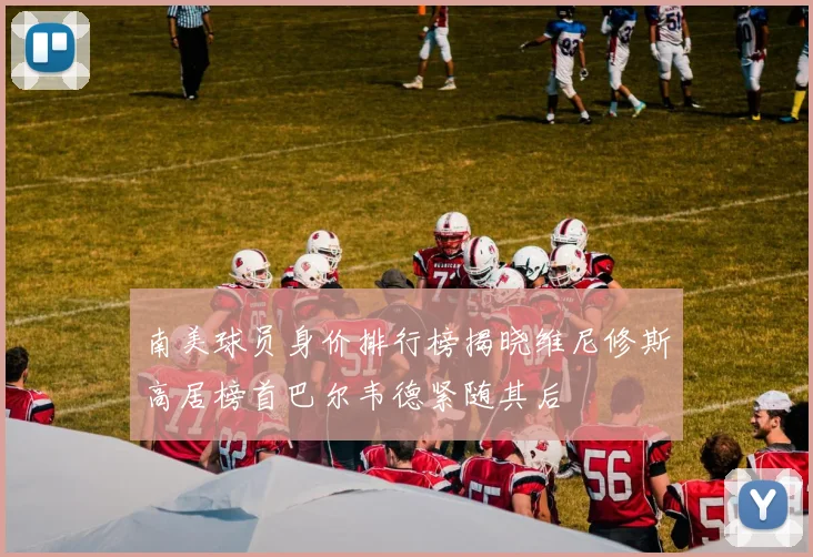 南美球员身价排行榜揭晓维尼修斯高居榜首巴尔韦德紧随其后